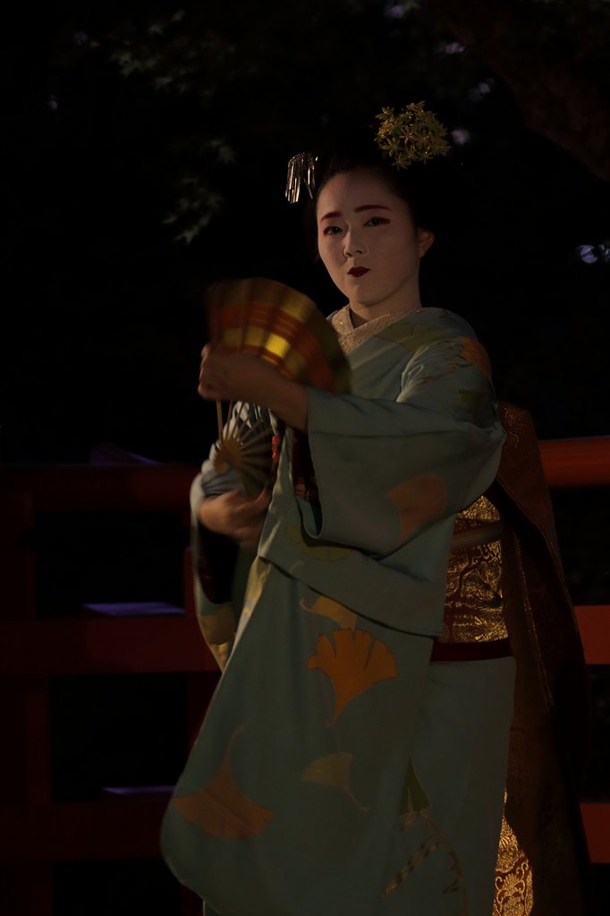 北野天満宮・上七軒歌舞会日本舞踊奉納