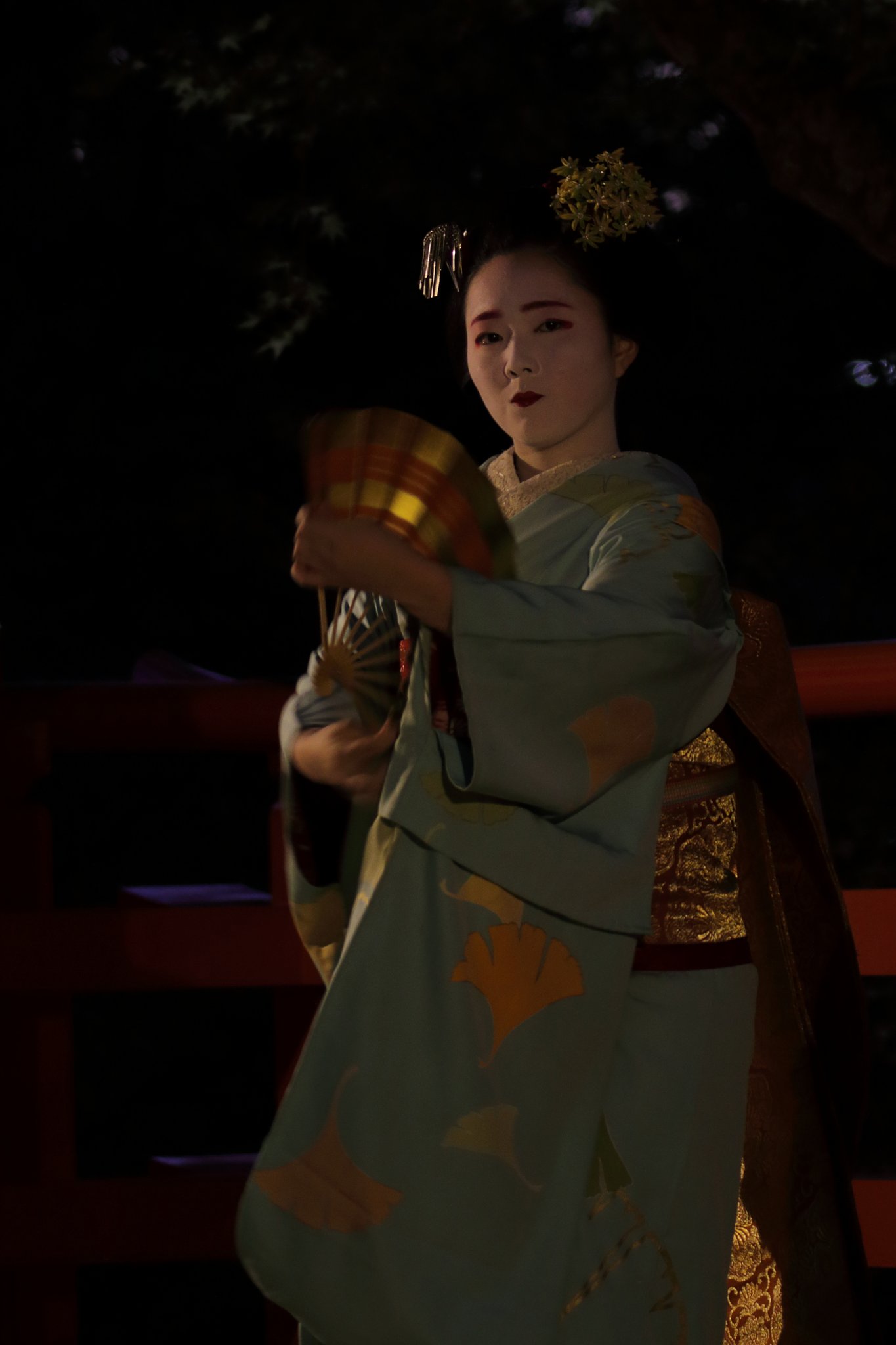 北野天満宮・上七軒歌舞会日本舞踊奉納