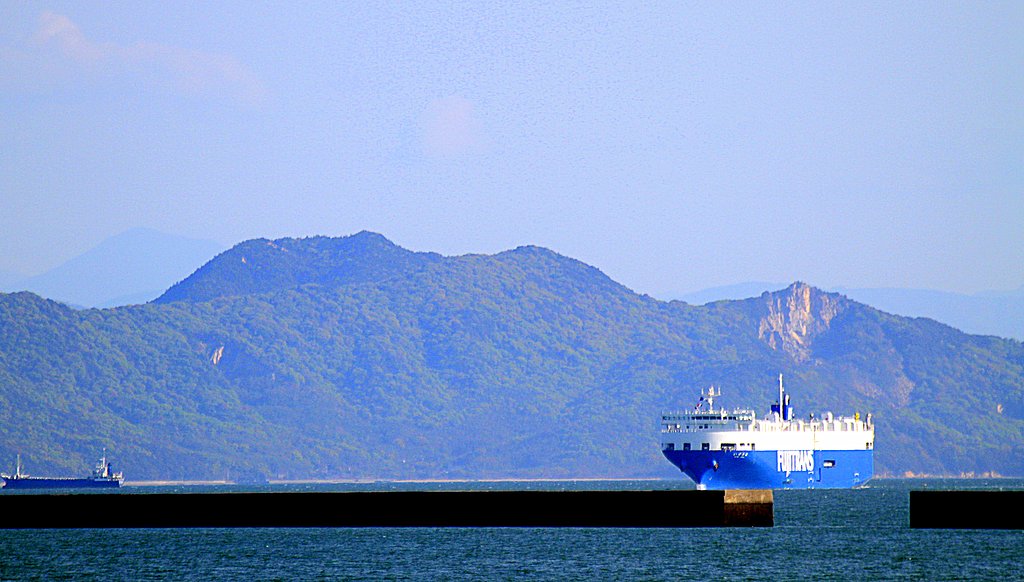 【どこでも空】巨大船がきまっした。