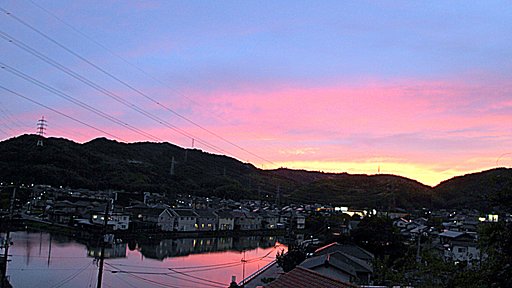 夕暮れの雲