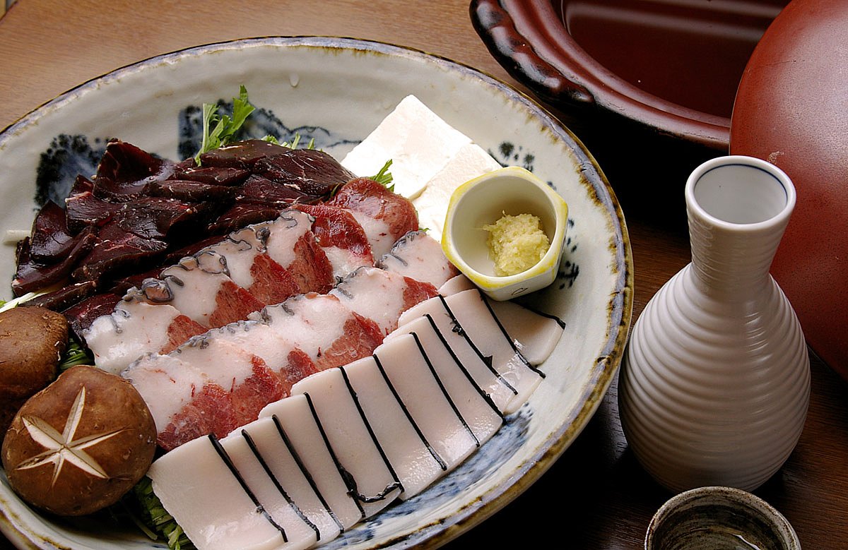 鯨のハリハリ鍋