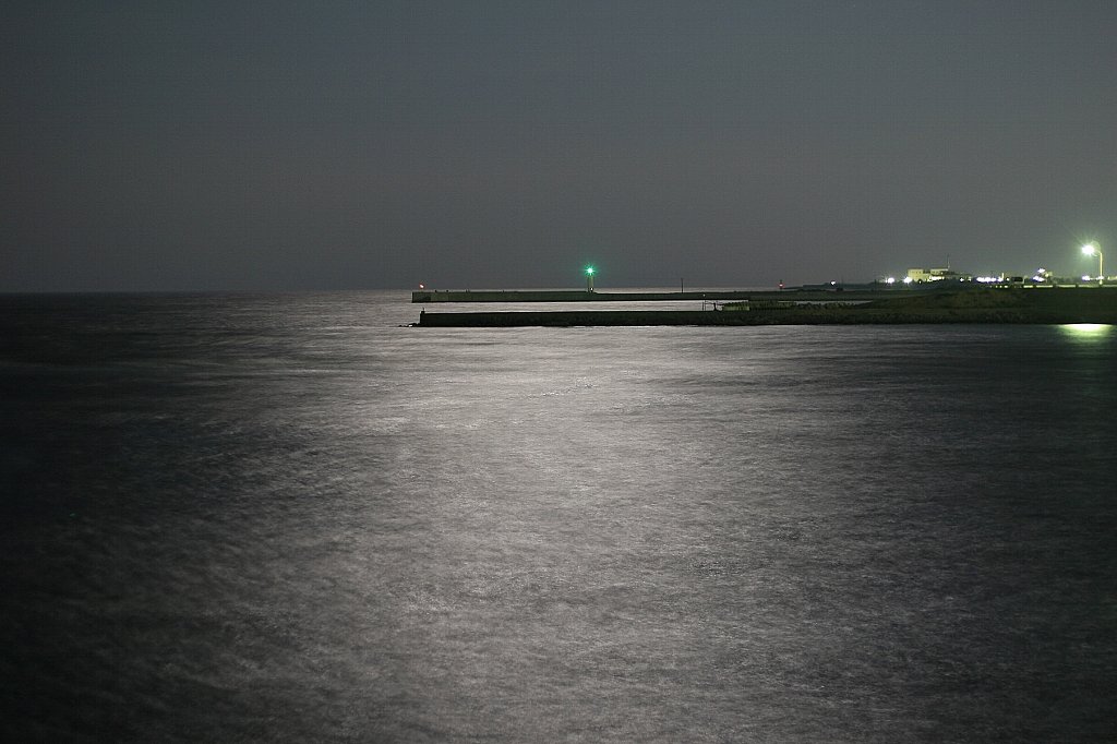 月光の海
