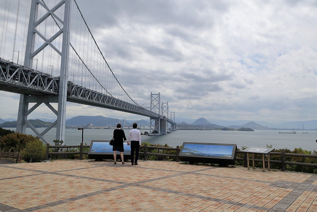 与島SAの昼下がり