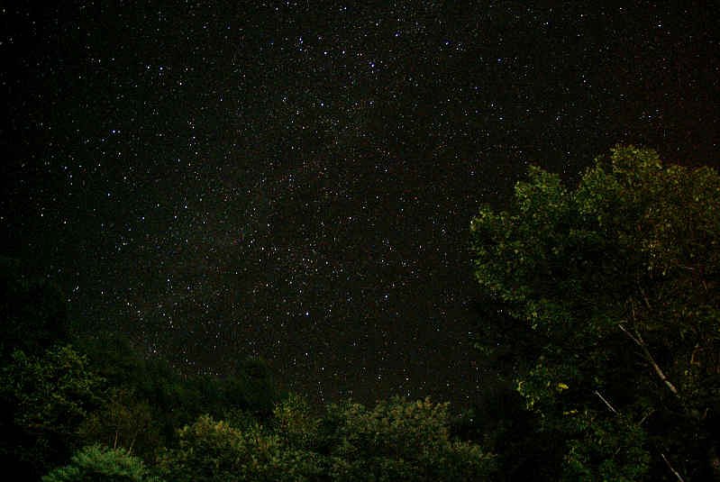 満天の星