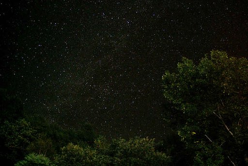 満天の星