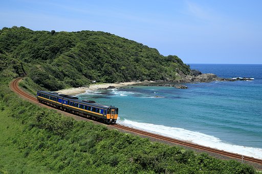 山陰本線　三隅
