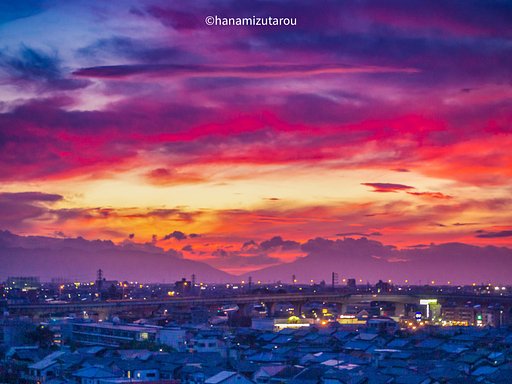 【夏】2021/07/16 夕焼け