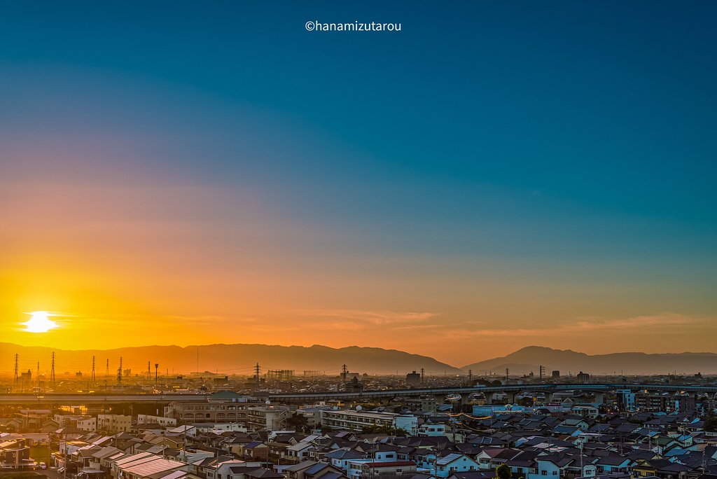 【続・夏】2021/08/27 夕焼け