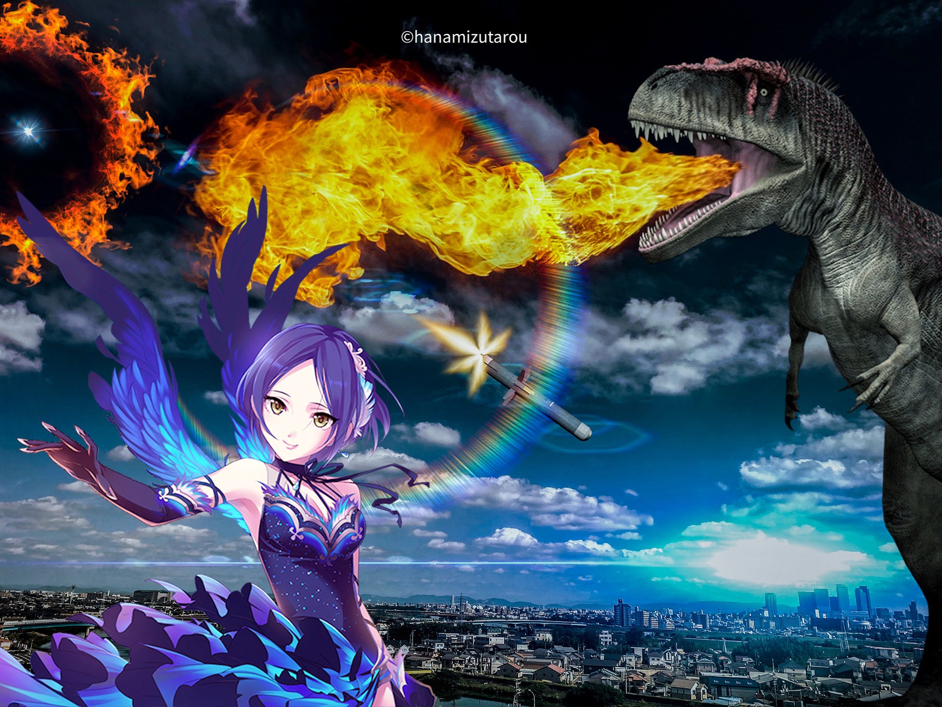 【情景】The goddess descends