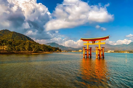 【情景】赤い鳥居
