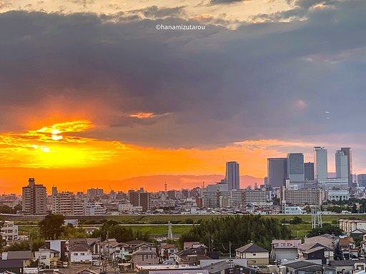 【夏】2021/07/25 日の出