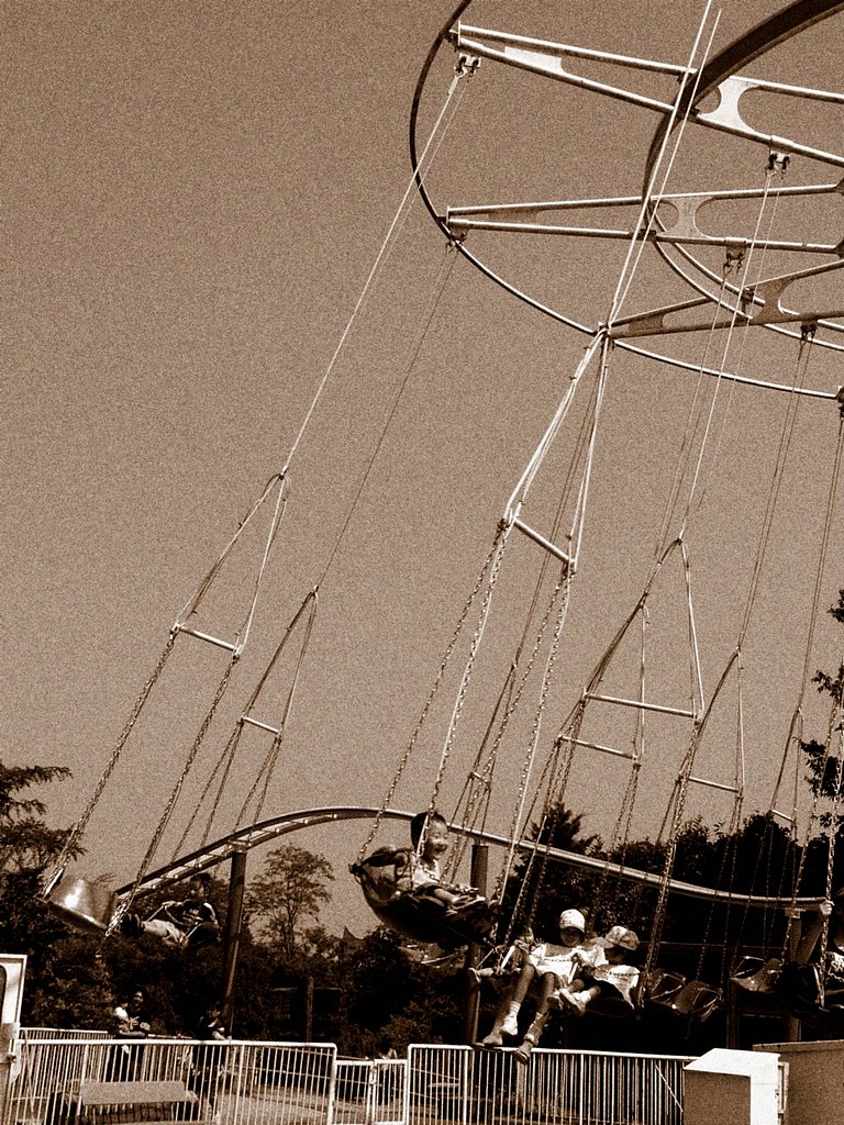 昔の遊園地