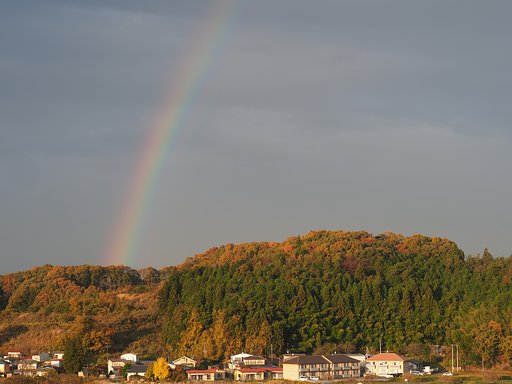 夕方のドラマ(白河小峰城より)４