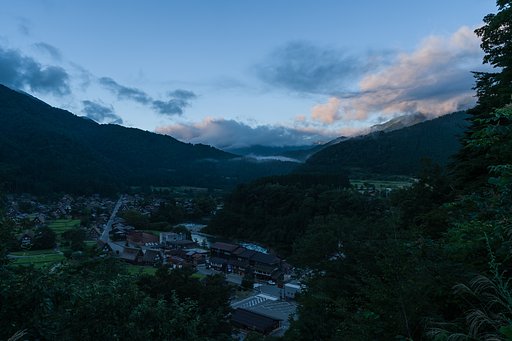 静かな朝