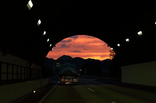 ある日の夕景