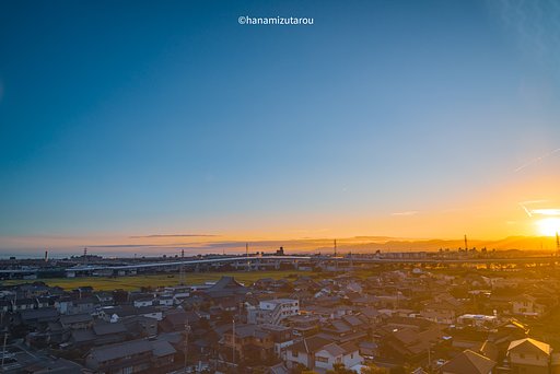 【情景】日の入前