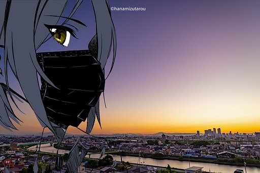 【情景】秋の朝焼け