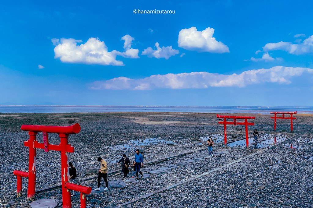 大魚神社の海中鳥居
