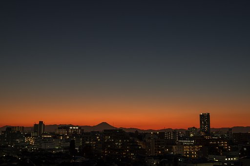 お疲れさん！の夕暮れ