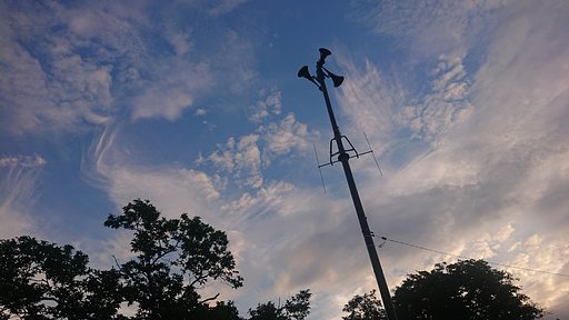 真夏の朝