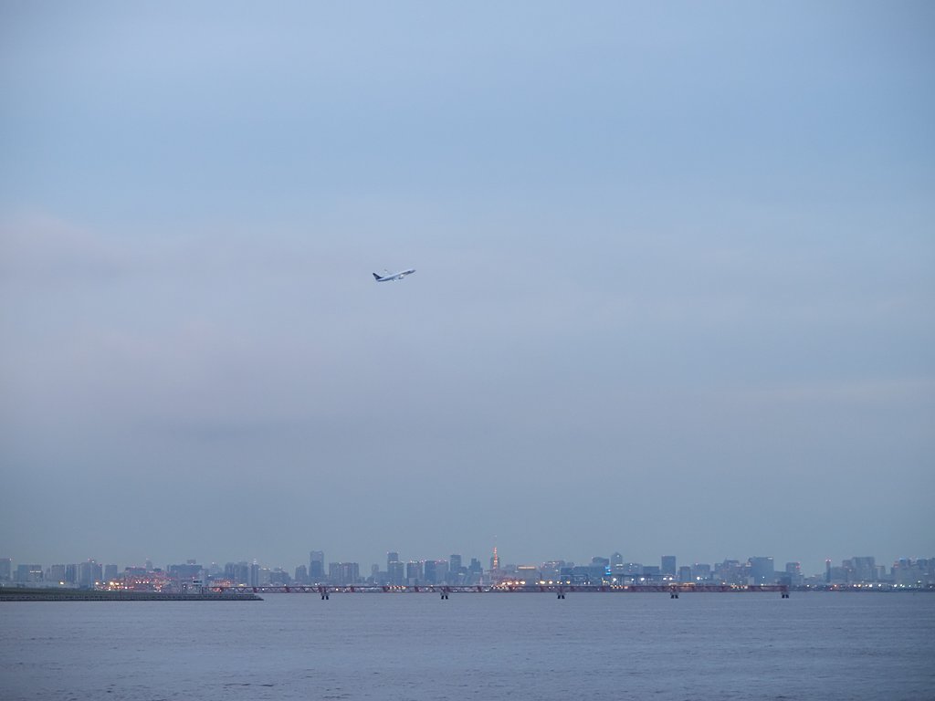 湾内の風景
