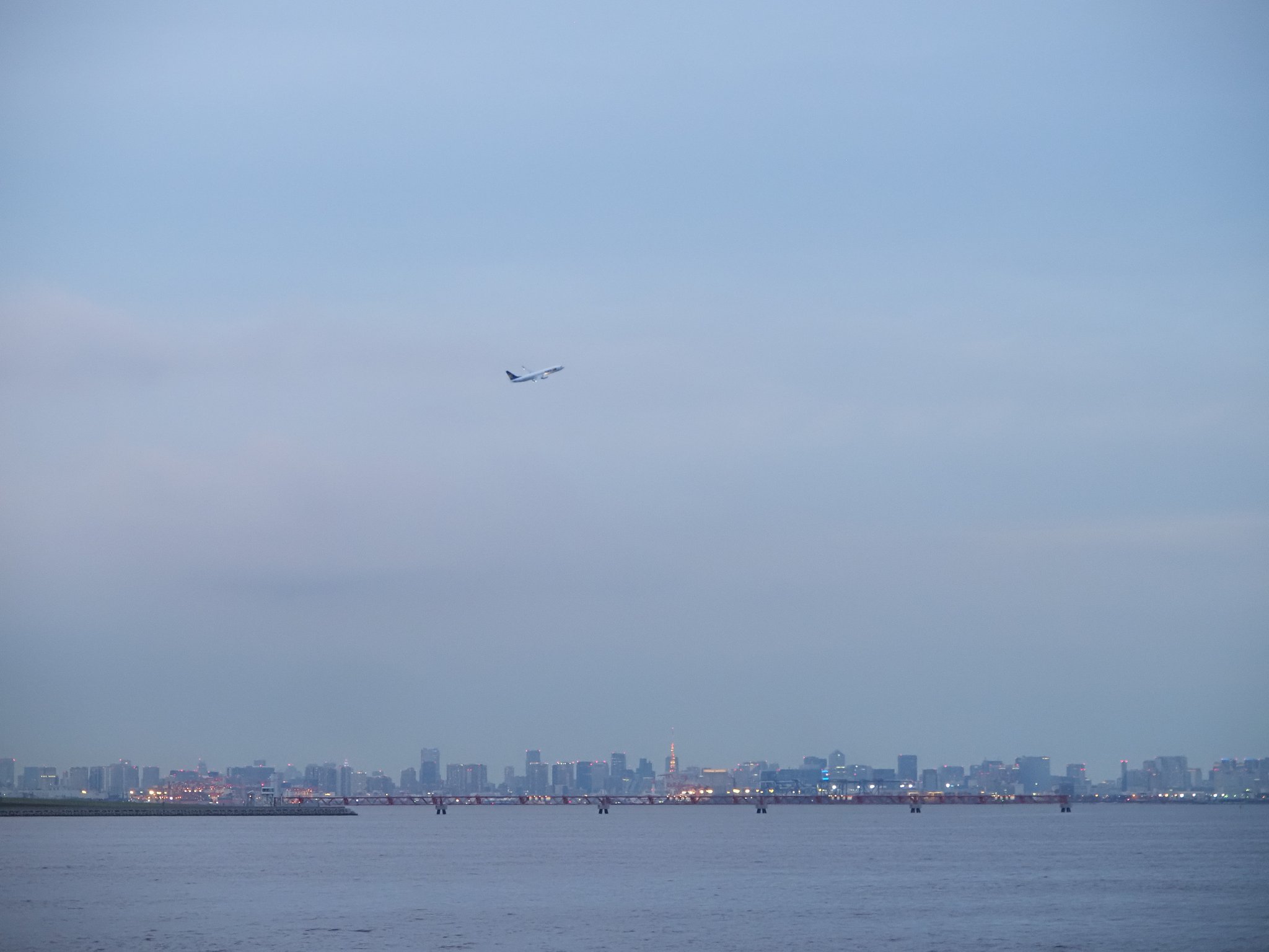 湾内の風景