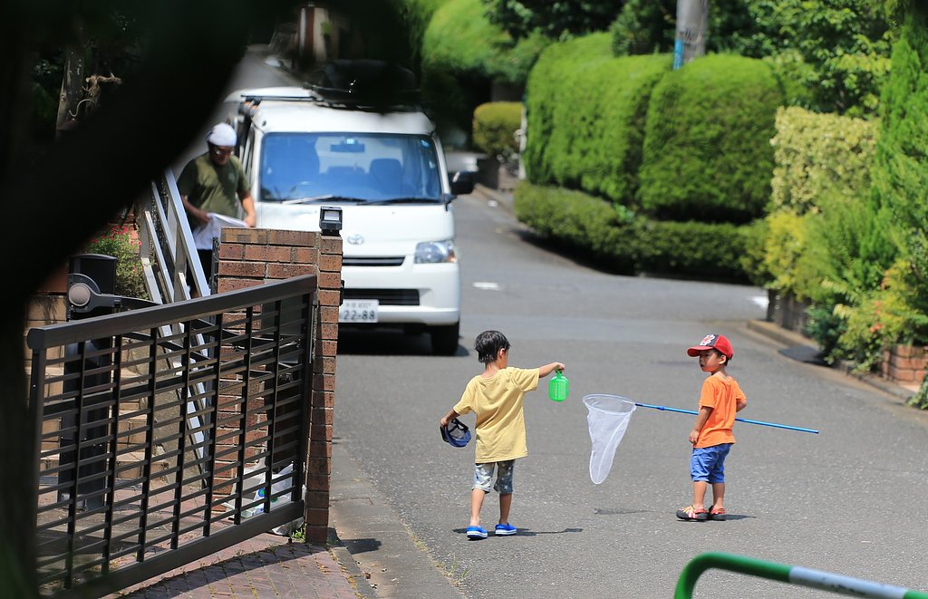 【SUMMER】35℃の町