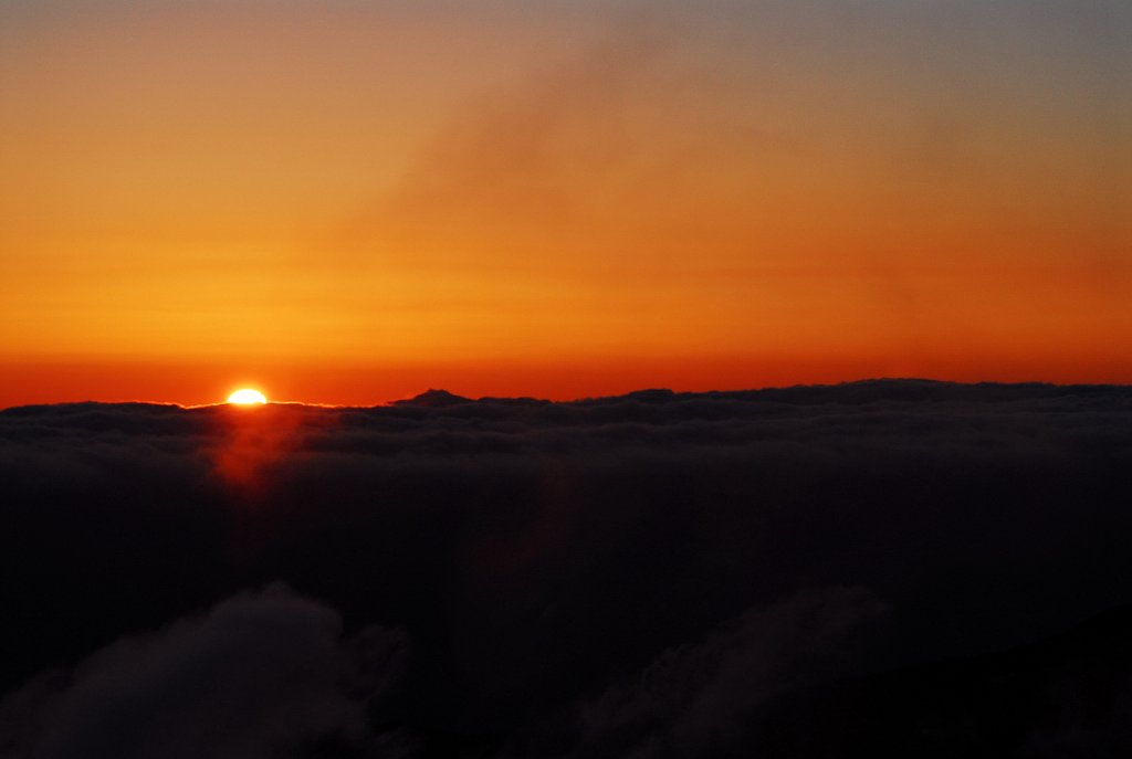 蓼科山の日の出