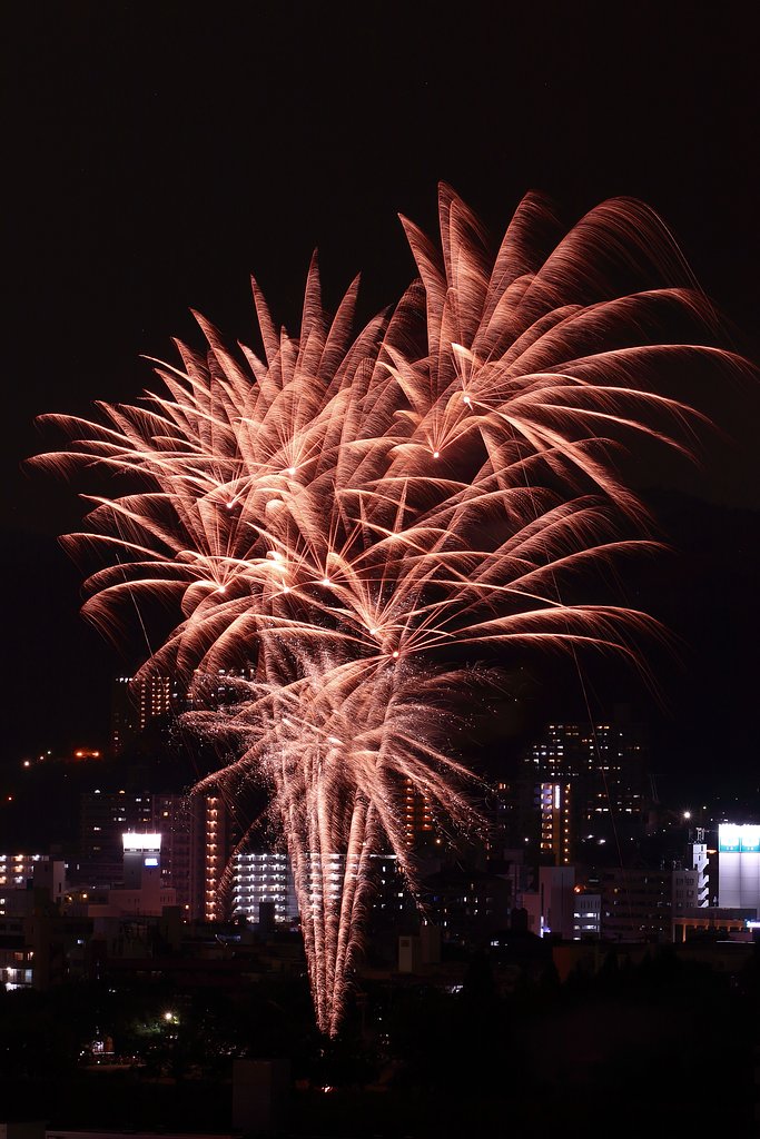 今年最初の花火撮影