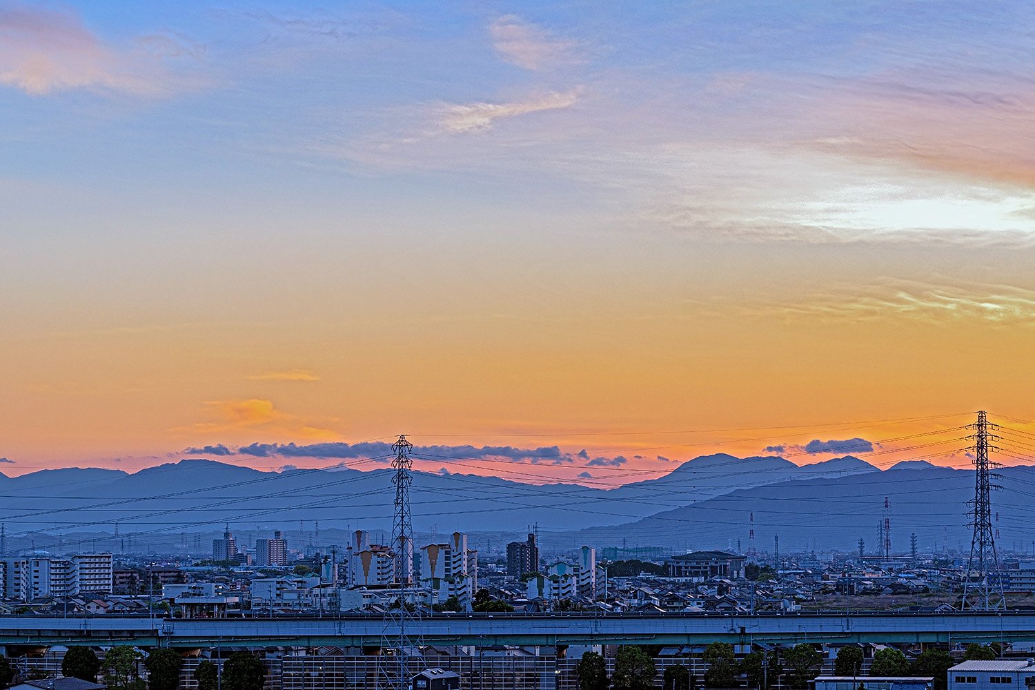 【自粛】5/7夕焼け