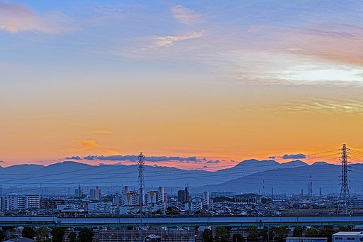 【自粛】5/7夕焼け