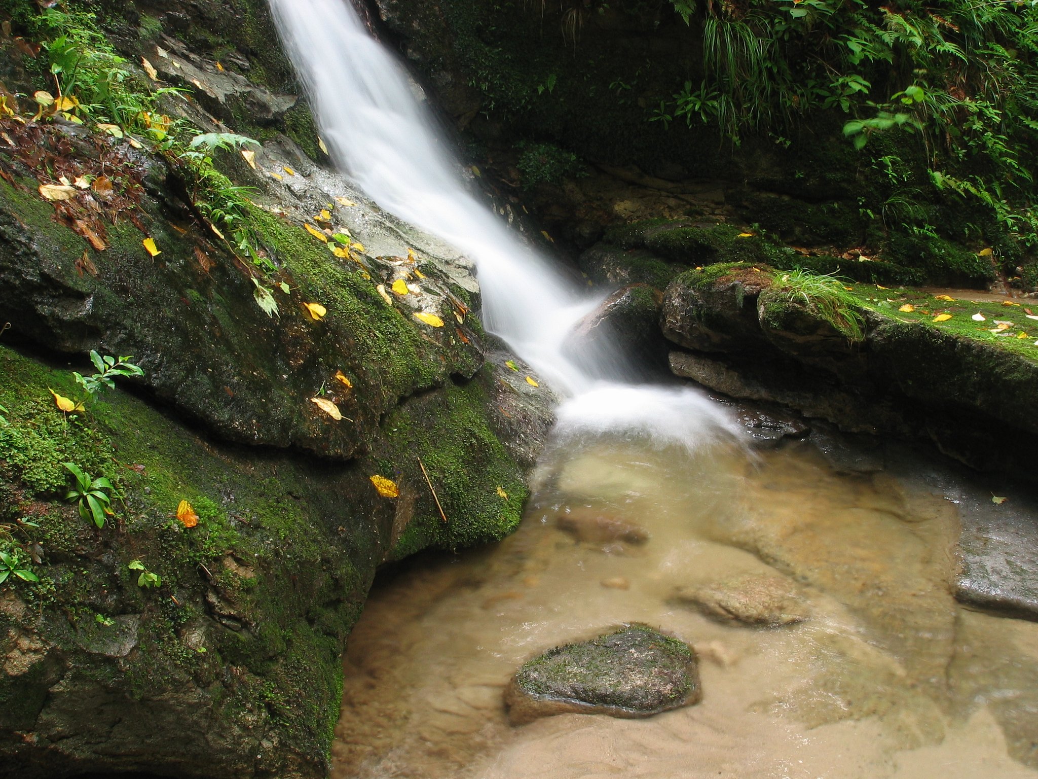 ちっぽけな滝