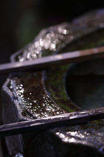 三瀧寺・手水鉢