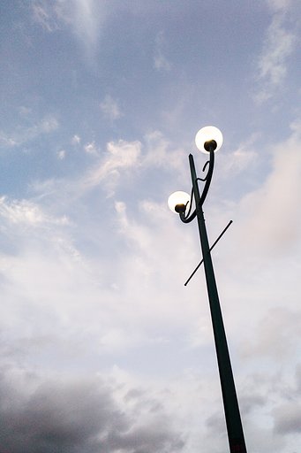 【自粛】今朝の空。