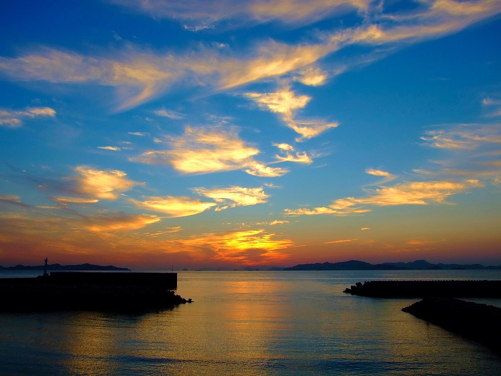 瀬戸の夕景 ２