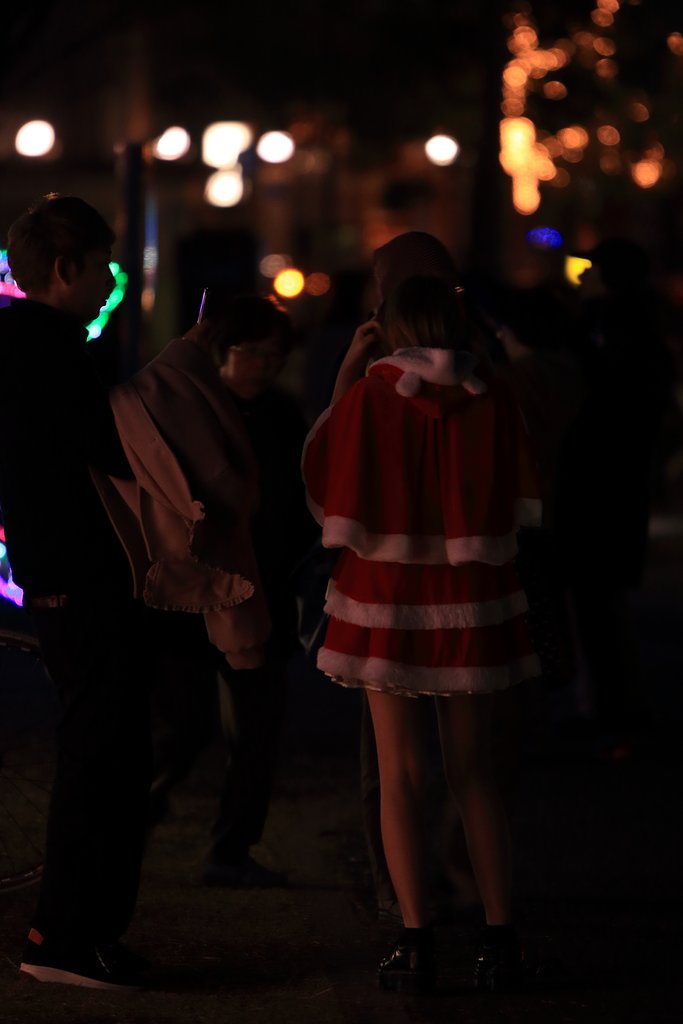 ミニスカサンタさんの夜