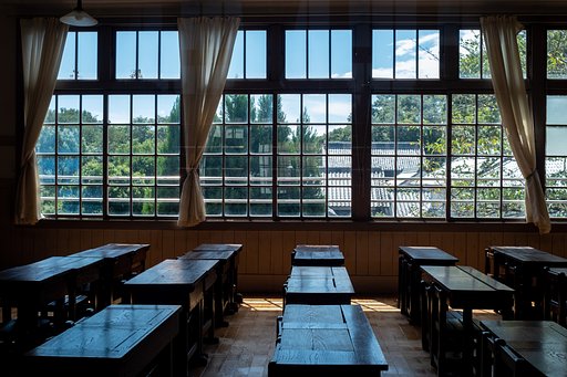 保存されている小学校