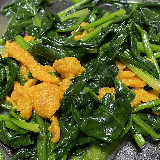 【好きなもの　食べ物編】ウニほーれん