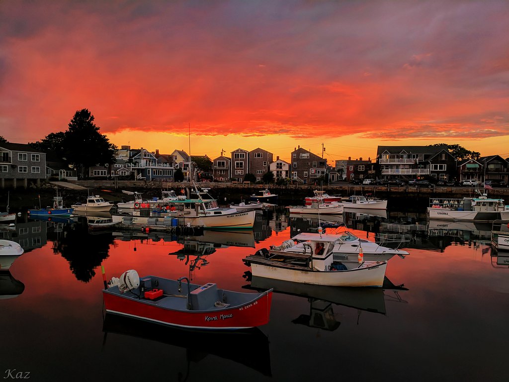 Fiery Sunset