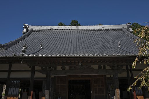 高月院　本堂　瓦屋根