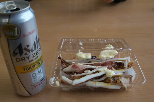 一夜干しのイカ焼き