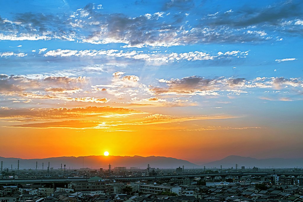 【自粛】5/12 18:35 夕景