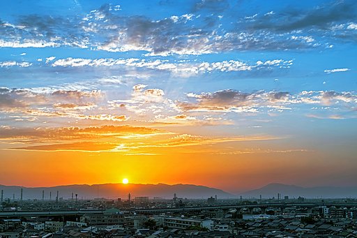 【自粛】5/12 18:35 夕景