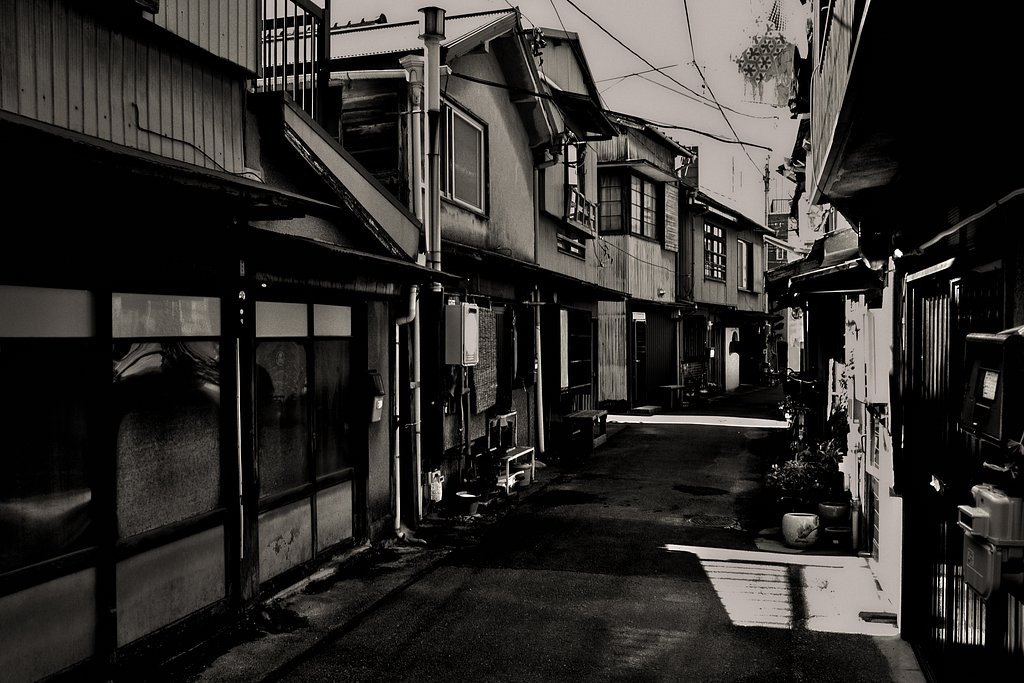 レトロな裏道