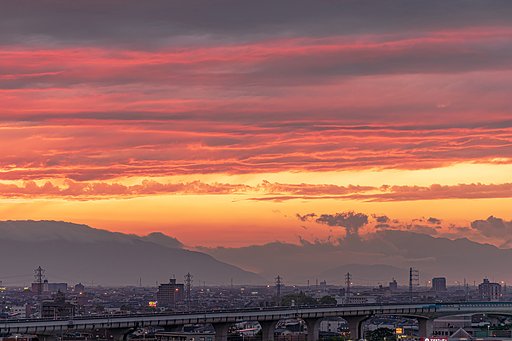 【自粛】5/6夕焼け