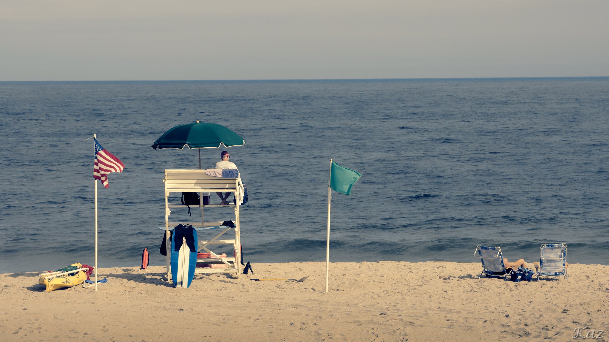 誰も居ない海