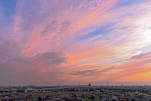 【自粛】5/12夕景18：47
