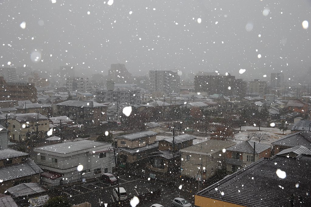 雪国～♬