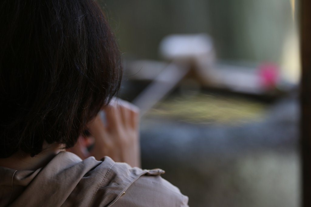 爽やか美人百景・京都御苑拾翡亭のひと