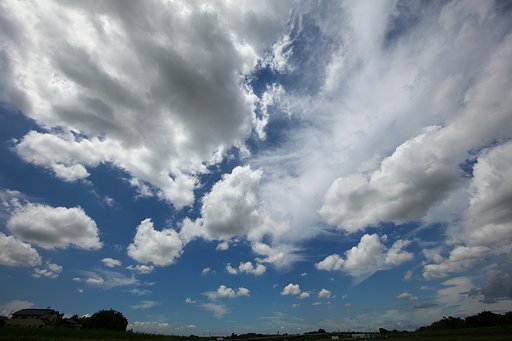 梅雨晴れ